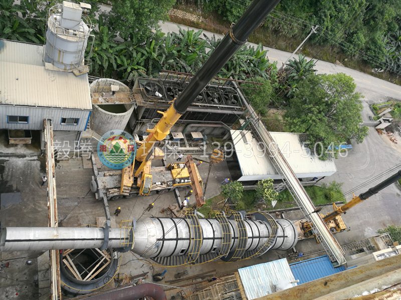 施工隊伍現場施工